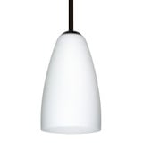 Riva 9 1 Light Mini Stem Pendant by Besa - 1TT-1511