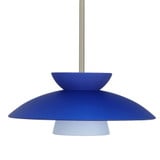 Trilo 15 1 Light Medium Stem Pendant by Besa - 1TT-4513