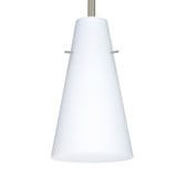 Cierro 1 Light Mini Stem Pendant by Besa - 1TT-4124