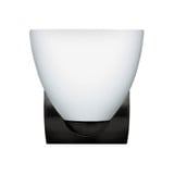 Sasha 1 Light Steel Mini Wall Sconce by Besa - 1WZ-SASHA