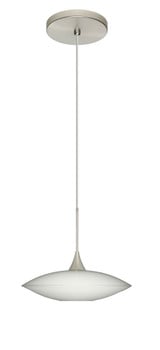 Spazio 1 Light Small Cord Pendant by Besa - 1XT-SPAZIO