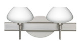 Peri 2 Light Vanity Light 14.63 Inch Wide by Besa - 2SW-PERI