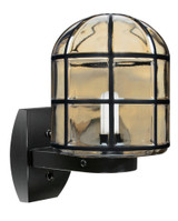 3417 Series 1 Light Outdoor Wall Lantern by Besa - 3417-WALL