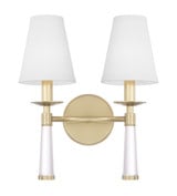 Baxter 2 Light Candle Style Wall Sconce by Crystorama - 8862