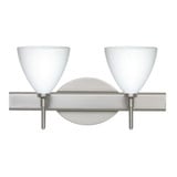Mia 2 Light Vanity Light by Besa - 2SW-MIA