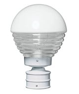 Costaluz 3061 Series One Light Outdoor Post Mount 8.5 x 12.5 In by Besa  - 3061-POST