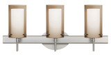 Pahu 4 3 LED Light Vanity Light 22.5 Inch Wide by Besa - 3SW-PAHU4