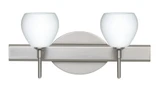 Tay Tay 2 Light Vanity Light 14.63 Inch Wide by Besa - 2SW-TAYTAY