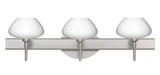 Peri 3 Light Vanity Light 22.5 Inch Wide by Besa - 3SW-PERI