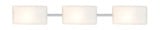Lido 3 Light Vanity Light by Besa - 3WT-LIDO