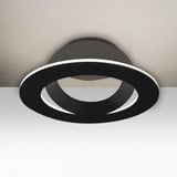 Cue 15W 1 LED 12 Inch Wide Semi Flush Mount by Besa - CUE-LED