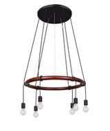 Cirque Six Light Mini Pendant by Besa - CIRQUE-120V