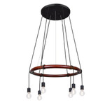 Cirque Six LED Light Mini Pendant by Besa - CIRQUE-120V-EDIL