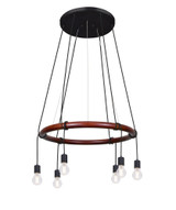 Cirque Six LED Light Mini Pendant by Besa - CIRQUE-120V-EDIL