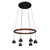 Cirque 6 LED Light Mini Pendant by Besa CIRQUE-12V-LED