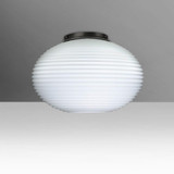 Pape 12 1 Light 11.75 Inch Wide Semi Flush Mount by Besa - PAPE12