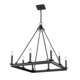Barclay 8 Light Chandelier 26 Inches Wide by 31.5 Inches High by Z-Lite - 482S-8-26