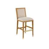 Santos Bar Stool 44 Inch Tall and 19 Inch Wide by Currey Company - 7000-19-Santos