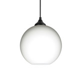 Coco 8 1 Light Outdoor Small Pendant by Besa - OP-COCO8-BK