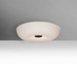 Nimbus 10 23W 1 LED 9.75 Inch Wide Flush Mount by Besa - NIMBUS10
