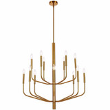 Eleanor 14 Light Large 2 Tier Chandelier by Dainolite - ELN-3214C