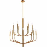 Eleanor 14 Light Large 2 Tier Chandelier by Dainolite - ELN-3214C
