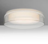 Tango 15 17W 1 LED 15.5 Inch Wide Flush Mount by Besa - TANGO15