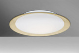 Tuca 19 20W 1 LED 19.25 Inch Wide Flush Mount by Besa - TUCA19