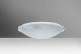 Trio 12 1 Light 11.75 Inch Wide Flush Mount by Besa - TRIO12