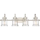 Danbury 4 Light Vanity Light by Quoizel - DNY8604