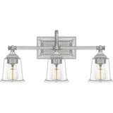 Nicholas 3 Light Coastal Vanity Light by Quoizel - NLC8603