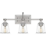 Nicholas 3 Light Coastal Vanity Light by Quoizel - NLC8603