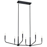Madden 6 Light Small Linear Chandelier by Kichler - 52721
