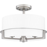 Seymour 3 Light 15 Inch Wide Semi Flush Mount by Quoizel - SEY1715