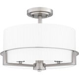 Seymour 3 Light 15 Inch Wide Semi Flush Mount by Quoizel - SEY1715