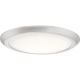 Verge 30W 1 LED 16 Inch Wide Flush Mount by Quoizel - VRG1616