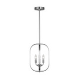 Loretto 3 Light Chandelier 15 Inch Tall and 10.88 Inch Wide by Generation - GLC1293