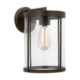 Luning 1 Light Medium Outdoor Wall Lantern 8.13 Inch Wide by Generation - GLO1101