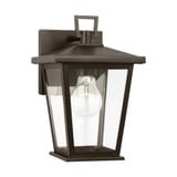 Linton 1 Light Small Outdoor Wall Lantern 12.63 Inch Tall by Generation - GLO1381