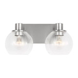Rito 2 Light Medium Bath Vanity 7.13 Inch and 14.5 Inch Wide by Generation - GLV1122