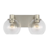 Rito 2 Light Medium Bath Vanity 7.13 Inch and 14.5 Inch Wide by Generation - GLV1122