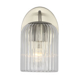 Eisele 1 Light Small Wall Sconce 8.38 Inch Tall X 5 Inch Wide by Generation - GLV1131