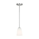 Miles 1 Light Mini Pendant 6.25 Inch Tall and 4.5 Inch Wide by Generation - GLP10