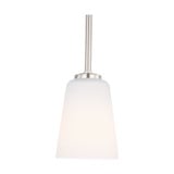 Miles 1 Light Mini Pendant 6.25 Inch Tall and 4.5 Inch Wide by Generation - GLP10