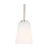 Miles 1 Light Mini Pendant 6.25 Inch Tall and 4.5 Inch Wide by Generation - GLP10