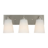 Miles 3 Light Large Bath Vanity 8 Inch Tall and 18 Inch Wide by Generation - GLV10-3