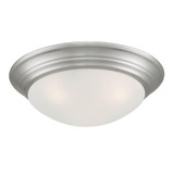 Tap 2 Light 14 Inch Wide Flush Mount by Designers Fountain - 1360M-MB