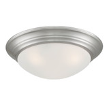 Tap 2 Light 14 Inch Wide Flush Mount by Designers Fountain - 1360M-MB