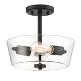 Westin 2 Light 12 Inch Wide Semi Flush Mount by Designers Fountain - 95711