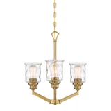 Drake 3 Light Small Chandelier by Designers Fountain - 96383